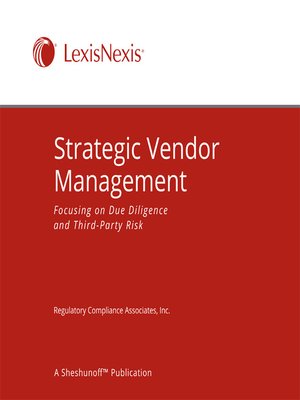 cover image of Strategic Vendor Management